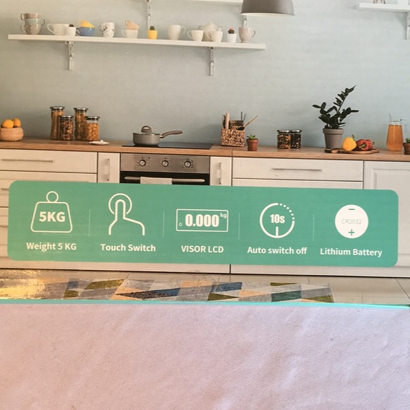 NWOT Lucky Dan Digital Kitchen Scale - Picture 5 of 11